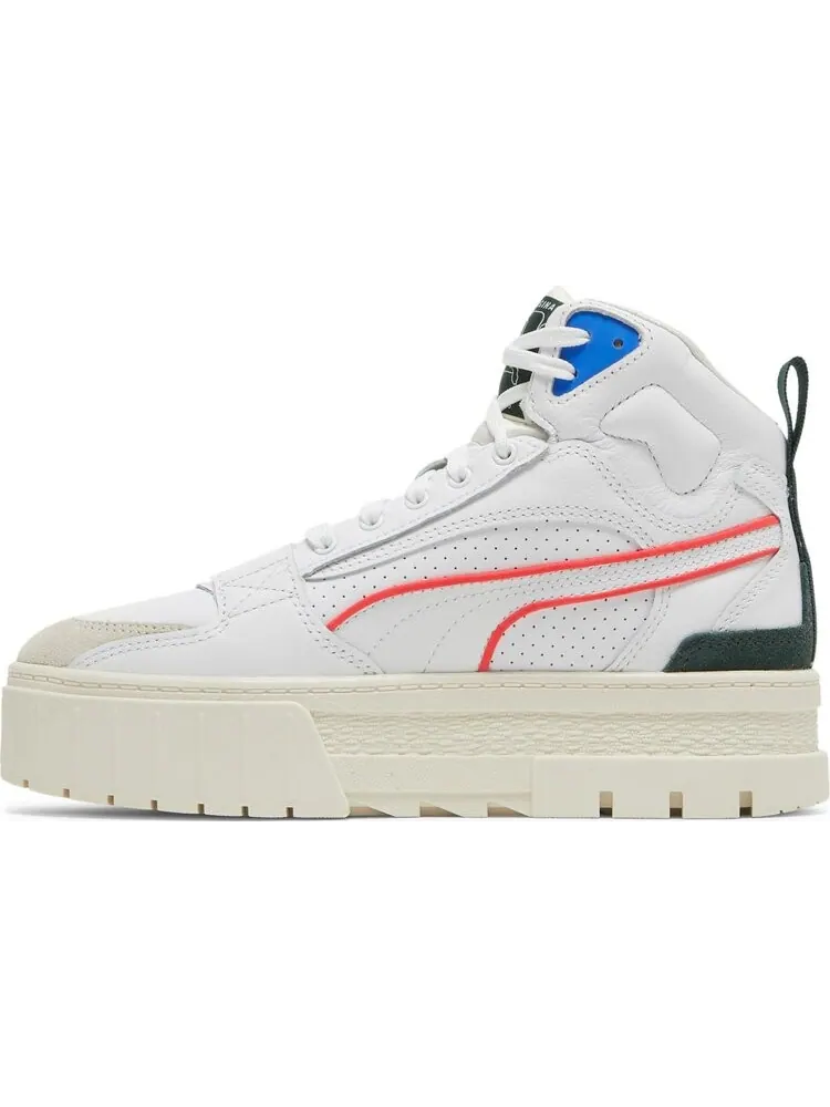 Кроссовки Puma Wmns Mayze Mid White — изображение 3 из 8, белый
