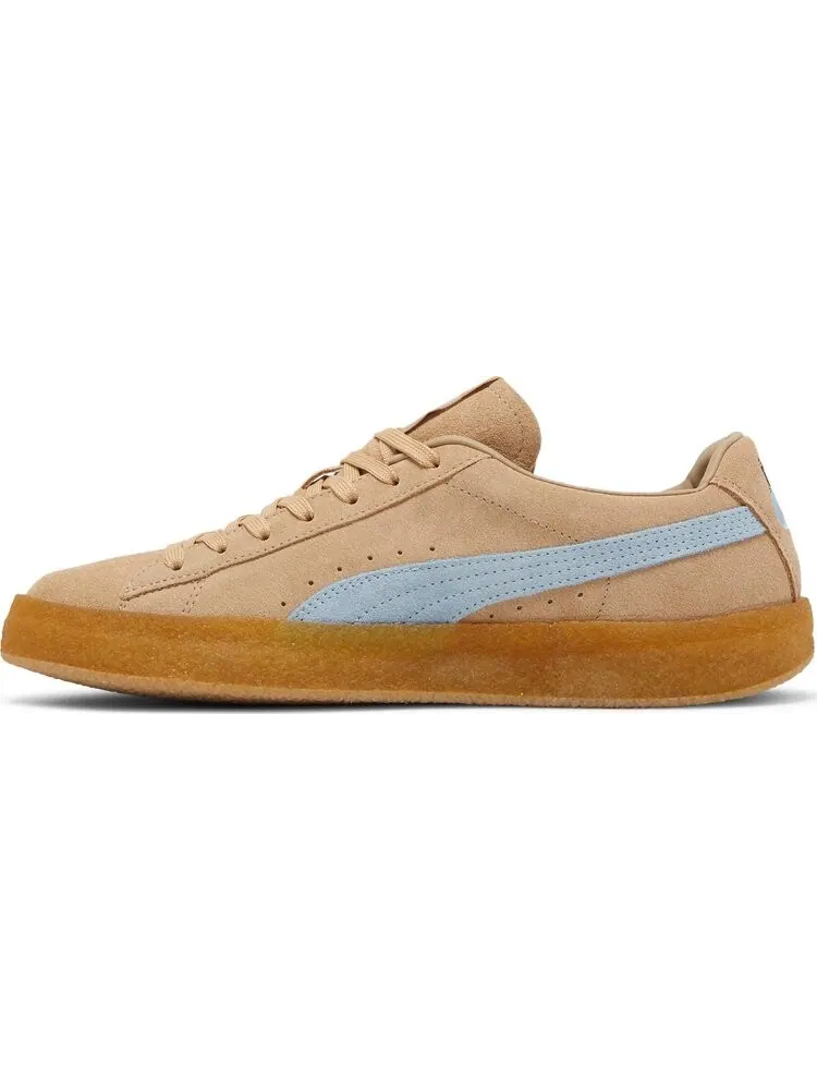 Кроссовки Puma Maison Kitsune x Suede Crepe Travertine Chambray Blue — изображение 3 из 8, коричневый