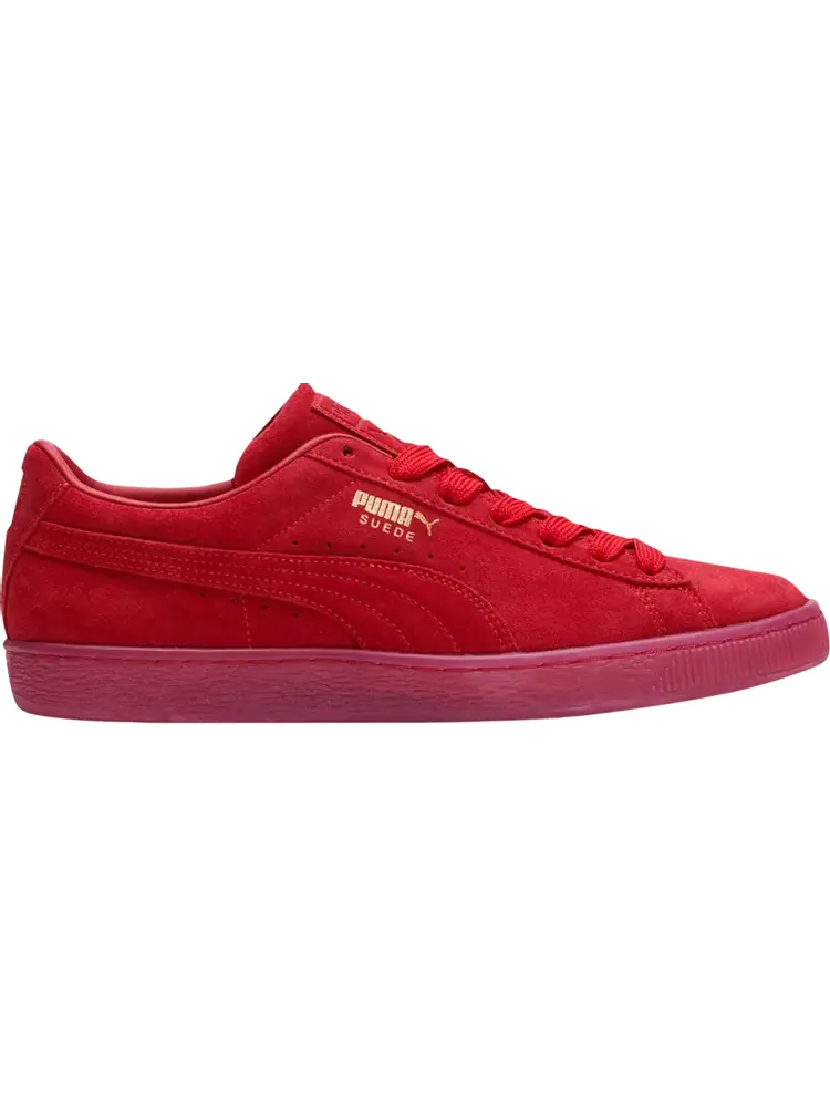 Кроссовки Puma Suede Classic Mono Gold - Red — изображение 1 из 1, красный