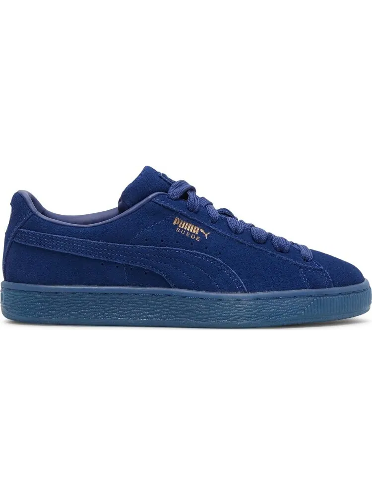 Кроссовки Puma Suede Classic Jr Mono Gold - Elektro Blue — изображение 1 из 8, синий