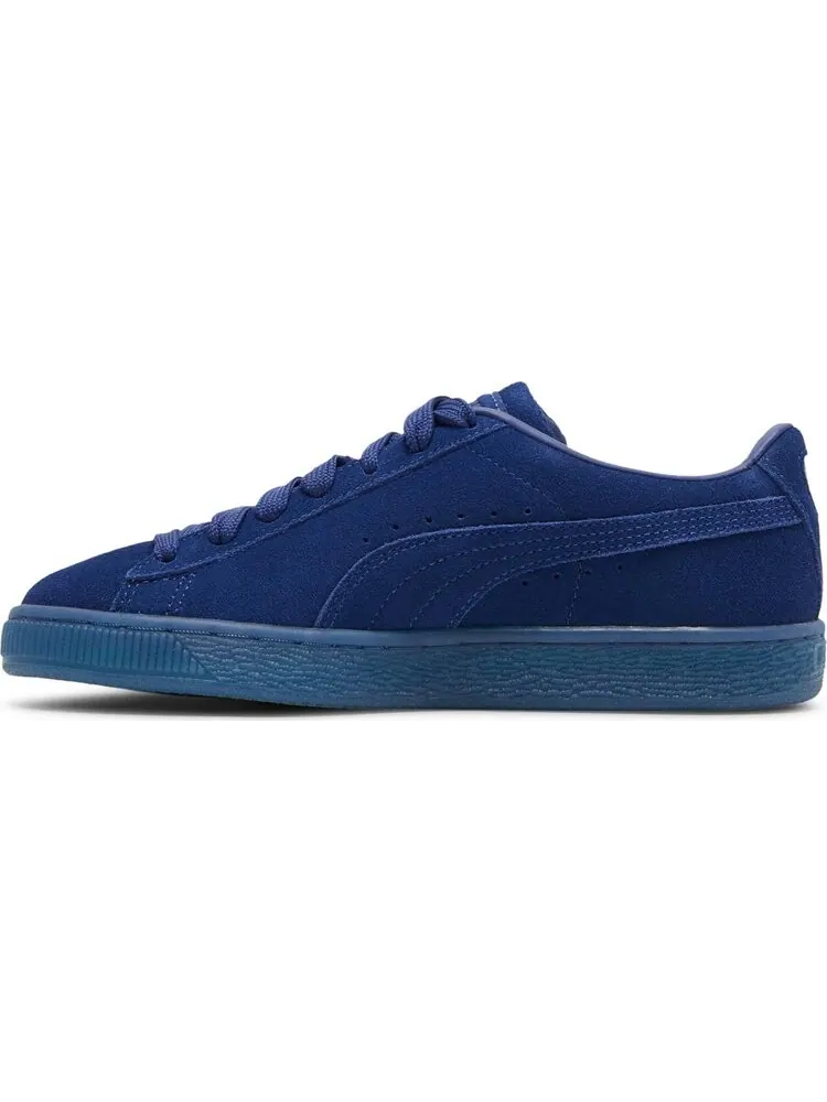 Кроссовки Puma Suede Classic Jr Mono Gold - Elektro Blue — изображение 3 из 8, синий