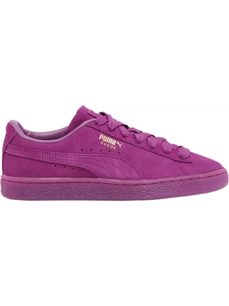 Кроссовки Puma Suede Classic Jr Mono Gold - Byzantium — изображение 1 из 1, фиолетовый