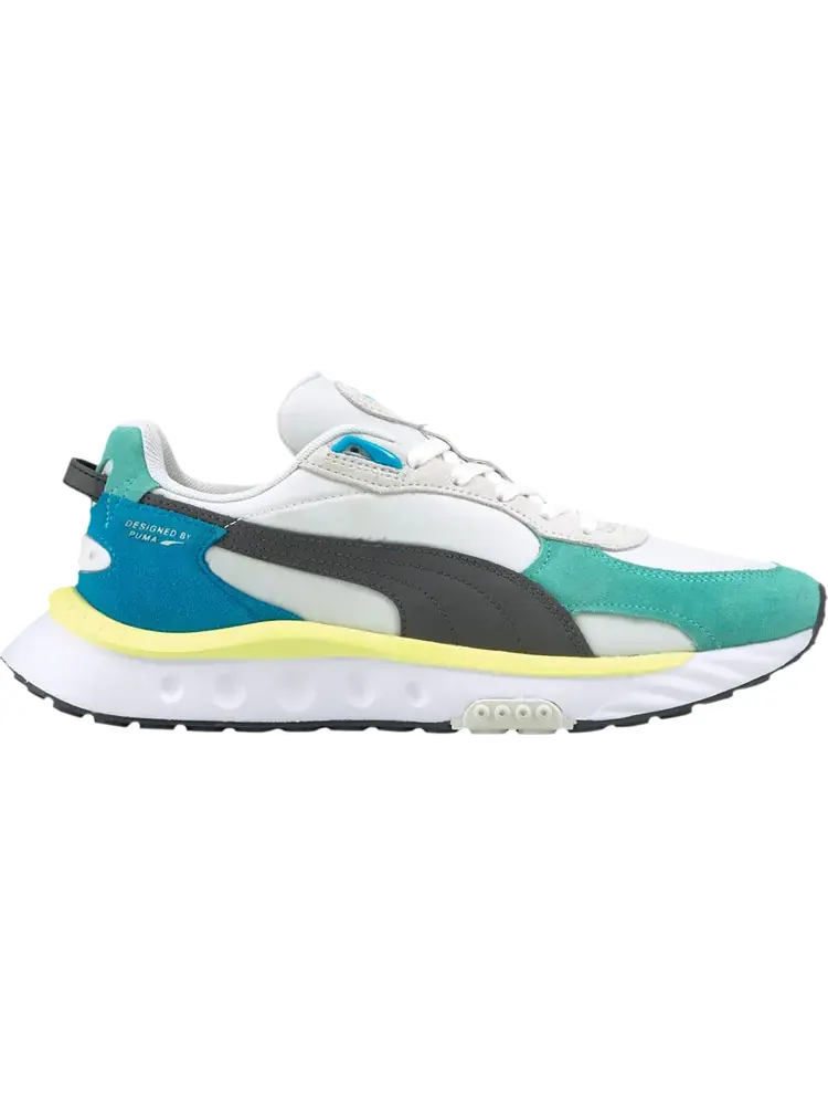 Кроссовки Puma Wild Rider Rollin - Elektro Aqua — изображение 1 из 1, синий