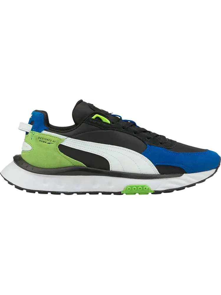 Кроссовки Puma Wild Rider Rollin - Future Blue Green — изображение 1 из 1, синий