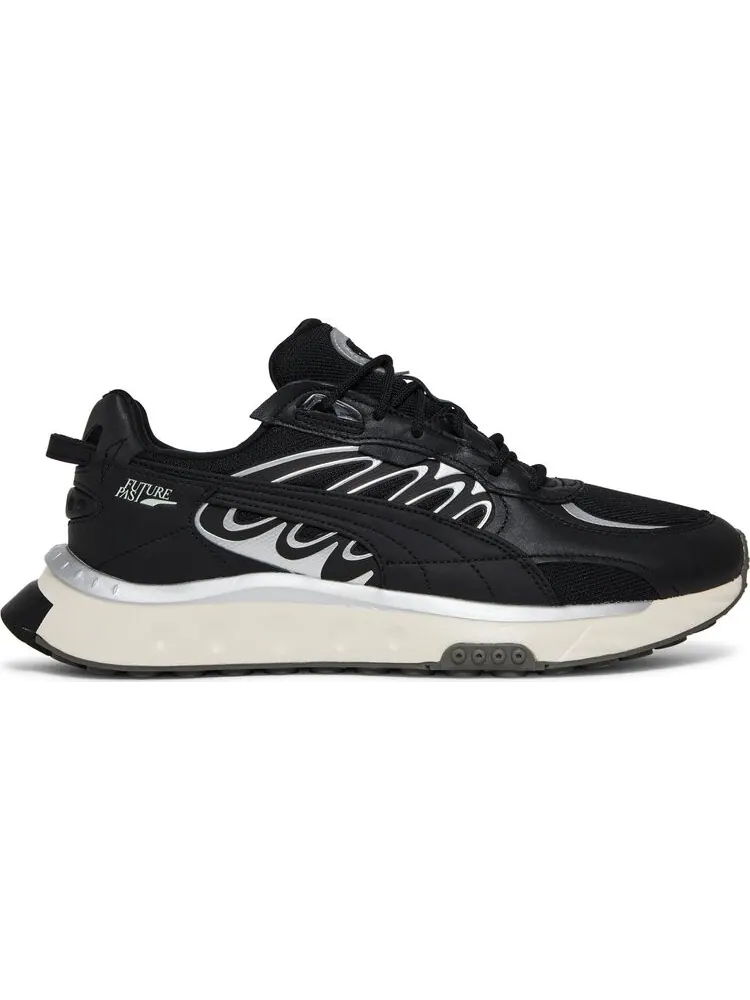 Кроссовки Puma Wild Rider Techno Black Silver — изображение 1 из 8, черный