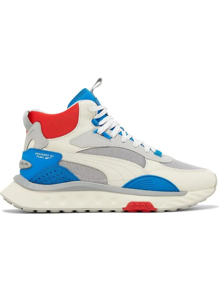 Кроссовки Puma Wild Rider Mid Ivory Glow Future Blue — изображение 1 из 8, серый