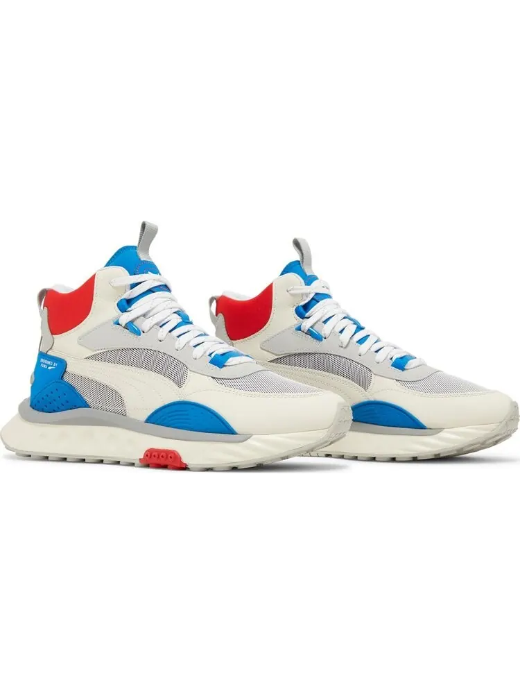 Кроссовки Puma Wild Rider Mid Ivory Glow Future Blue — изображение 8 из 8, серый