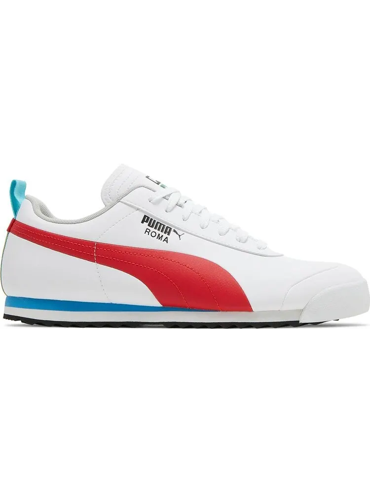 Кроссовки Puma Roma Game White High Risk Red — изображение 1 из 8, белый