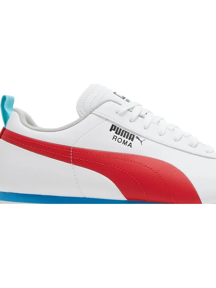 Кроссовки Puma Roma Game White High Risk Red — изображение 2 из 8, белый