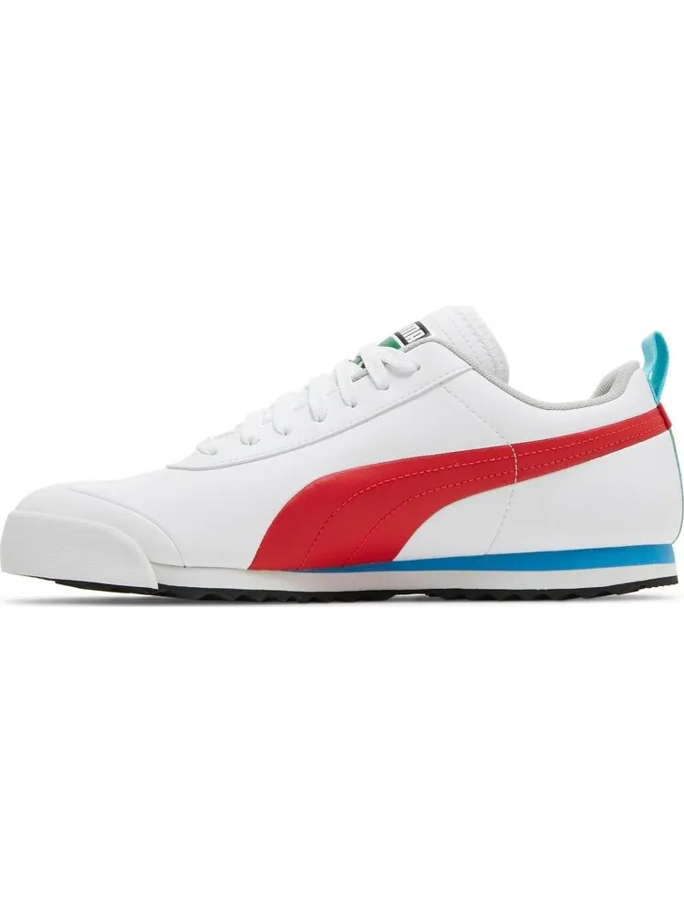 Кроссовки Puma Roma Game White High Risk Red — изображение 3 из 8, белый