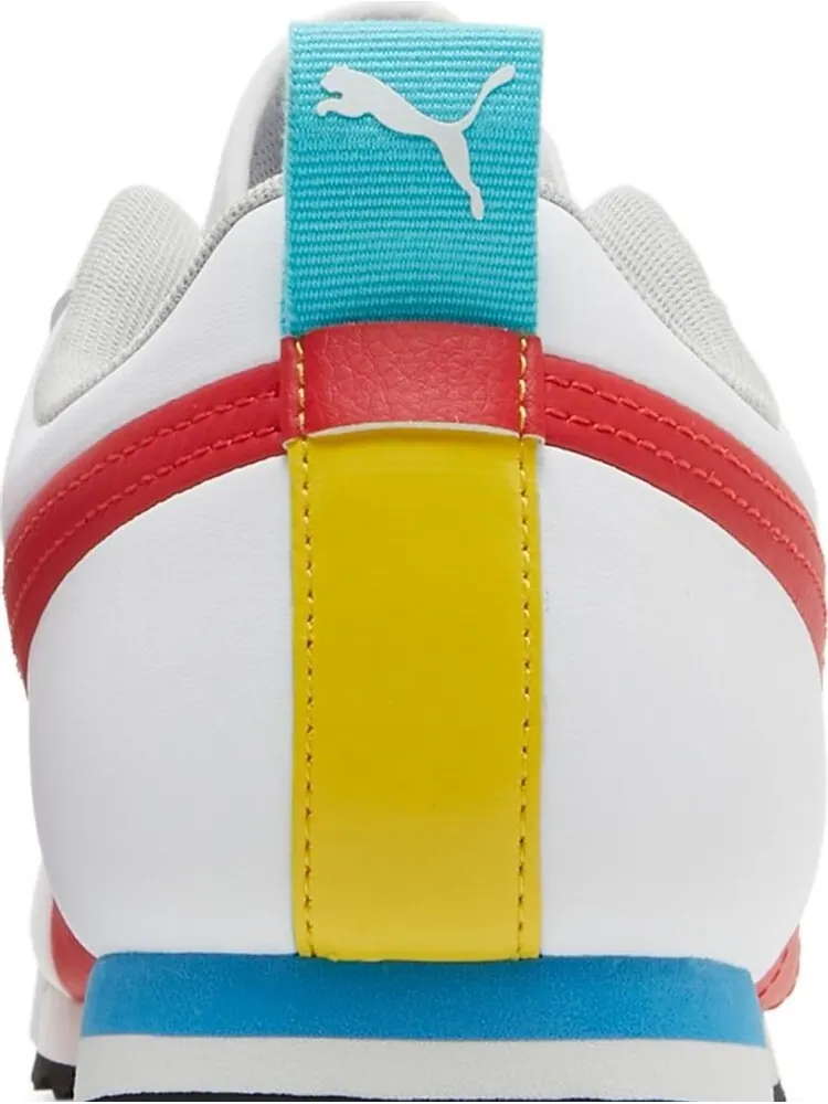 Кроссовки Puma Roma Game White High Risk Red — изображение 7 из 8, белый