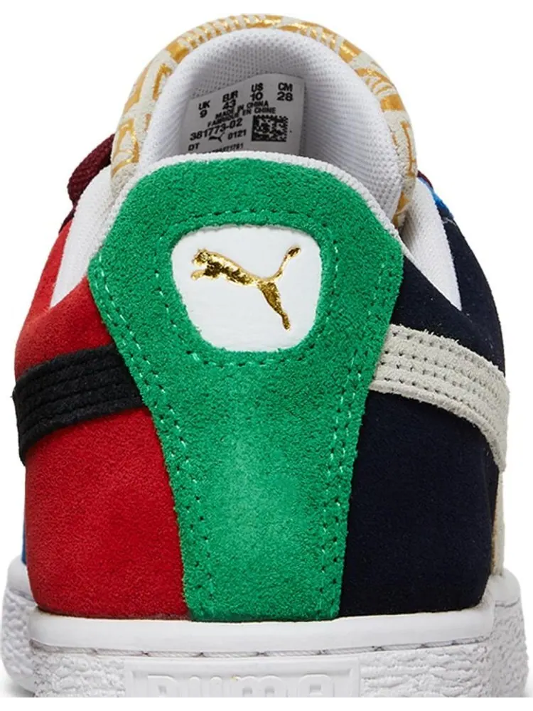 Кроссовки Puma Suede Classix High Risk Red Multi — изображение 7 из 8, мульти