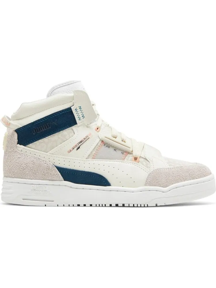 Кроссовки Puma Slipstream Mid Mutation Beast - Ivory Glow Intense Blue — изображение 1 из 8, бежевый