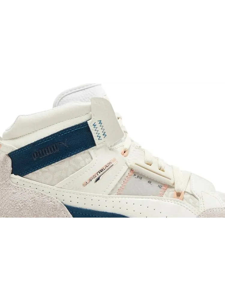 Кроссовки Puma Slipstream Mid Mutation Beast - Ivory Glow Intense Blue — изображение 2 из 8, бежевый