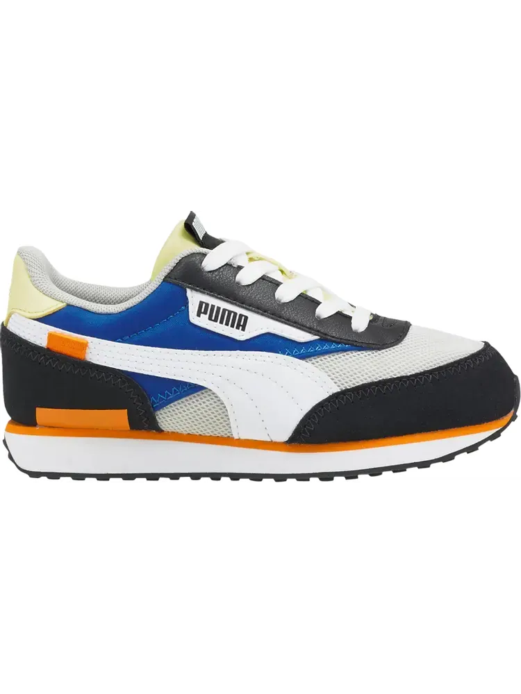 Кроссовки Puma Future Rider Splash Little Kid Grey Violet Victoria Blue — изображение 1 из 1, серый