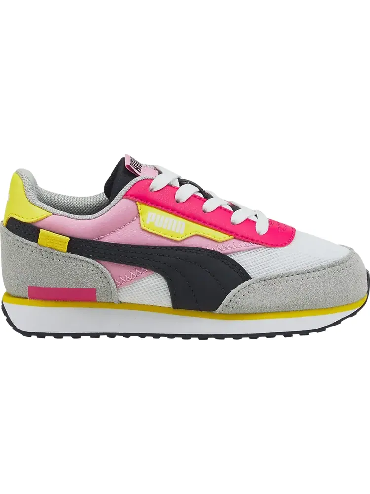Кроссовки Puma Future Rider Splash Little Kid White Prism Pink — изображение 1 из 1, белый