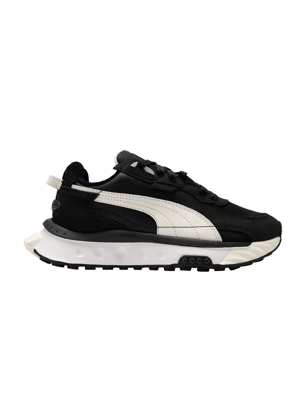 Кроссовки Wmns Wild Rider Premium Puma — изображение 1 из 1, черный/белый