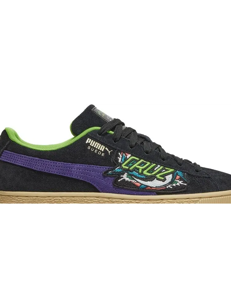 Кроссовки Puma Santa Cruz x Suede Shark — изображение 2 из 8, черный