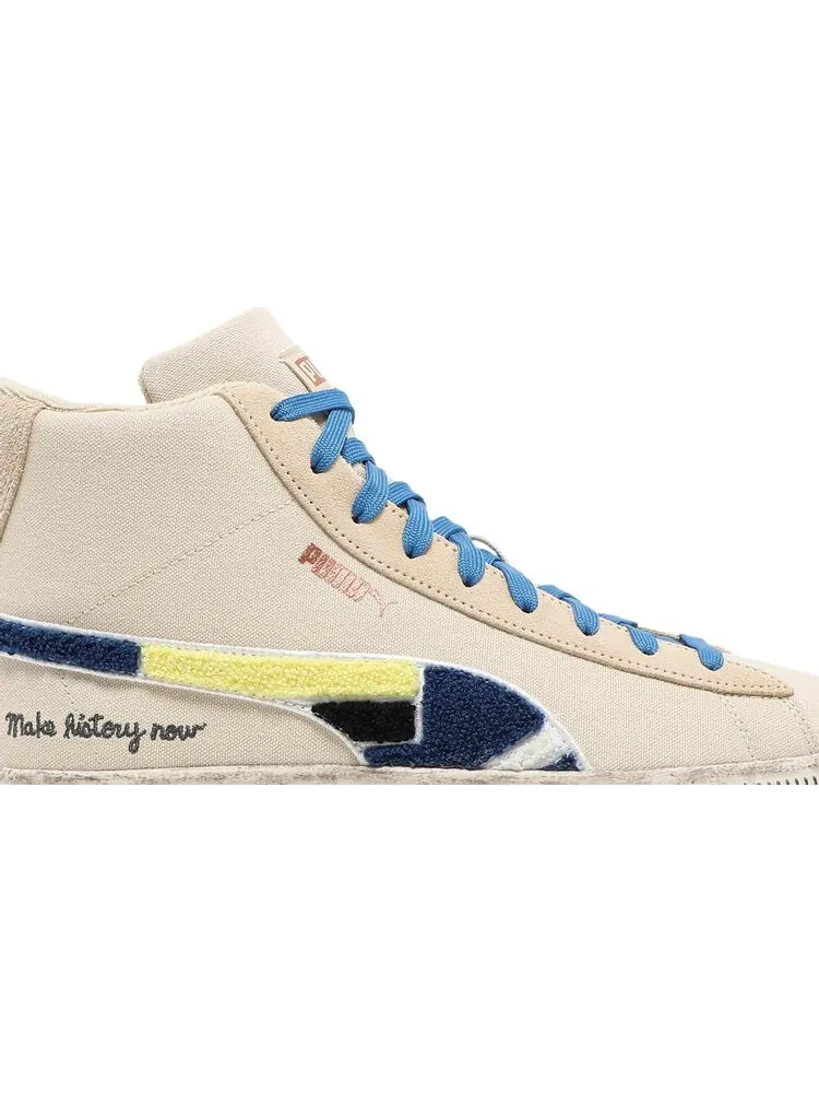 Кроссовки Puma Black Fives x Clyde Mid Creme Brulee — изображение 2 из 8, коричневый
