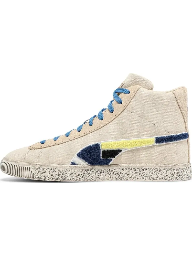 Кроссовки Puma Black Fives x Clyde Mid Creme Brulee — изображение 3 из 8, коричневый