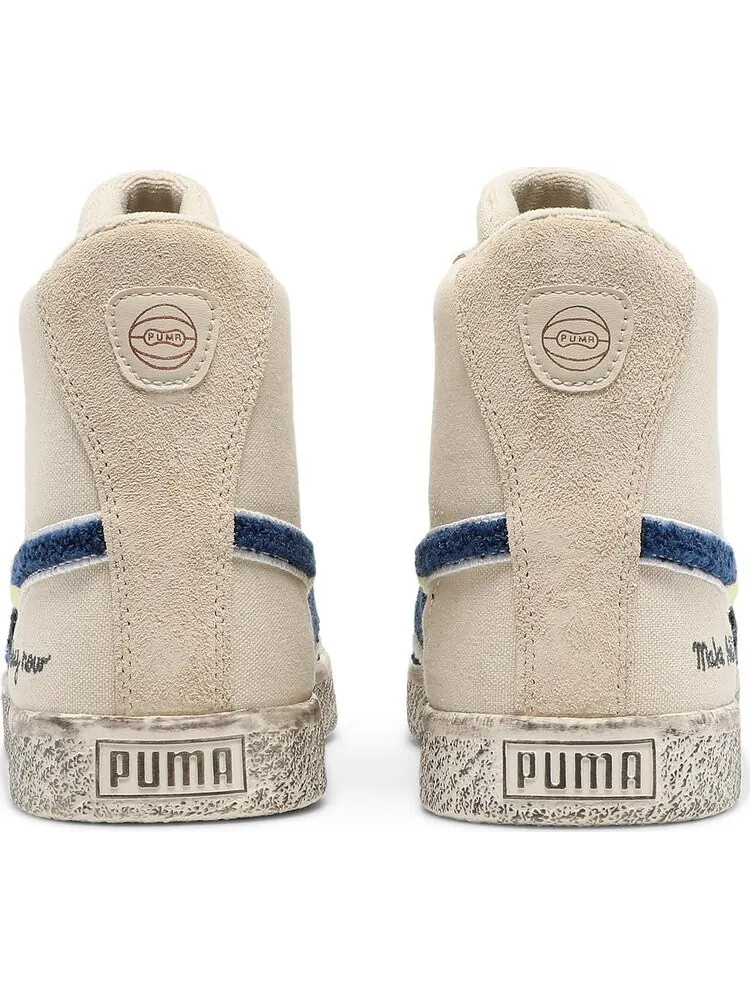 Кроссовки Puma Black Fives x Clyde Mid Creme Brulee — изображение 6 из 8, коричневый