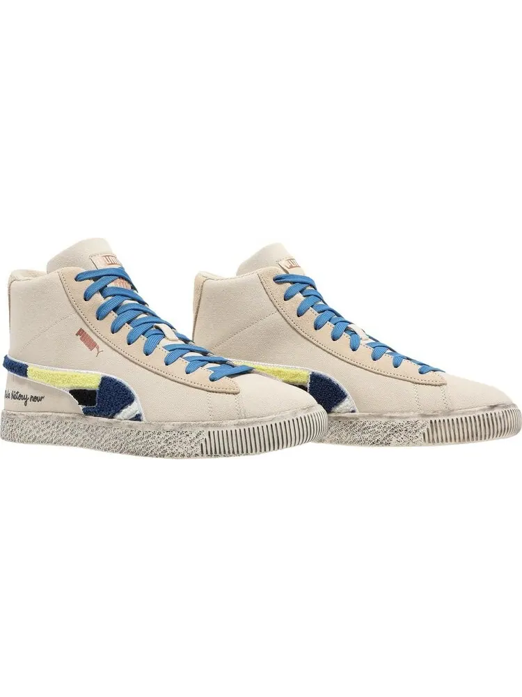 Кроссовки Puma Black Fives x Clyde Mid Creme Brulee — изображение 8 из 8, коричневый