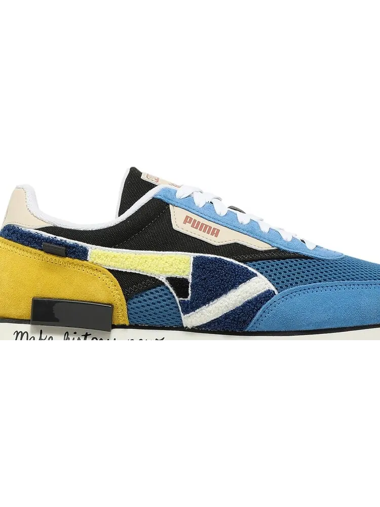 Кроссовки Puma Black Fives x Future Rider Star Sapphire Maize — изображение 2 из 8, синий
