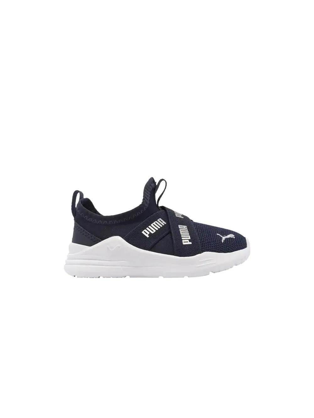 Слипоны для бега с проводом для младенцев Puma — изображение 1 из 1, серебристый