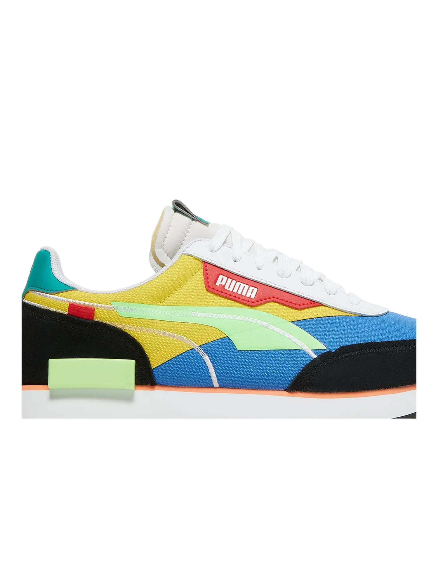 Кроссовки Future Rider Twofold SD Pop Puma — изображение 2 из 8, синий/зеленый