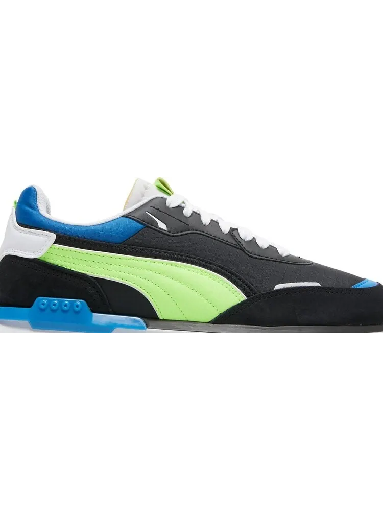 Кроссовки Puma City Rider Electric - Black Green Glare — изображение 2 из 8, черный