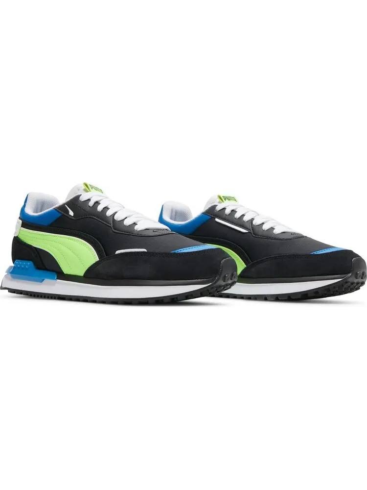 Кроссовки Puma City Rider Electric - Black Green Glare — изображение 8 из 8, черный