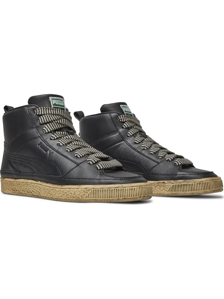 Кроссовки Puma Rhuigi x Suede Mid Distressed Black — изображение 8 из 8, черный