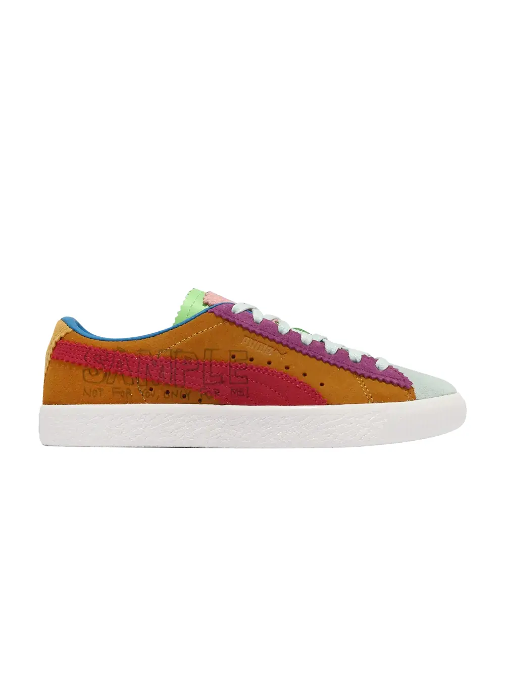 Кроссовки Michael Lau x Suede Vintage Q2 Puma — изображение 1 из 1, синий