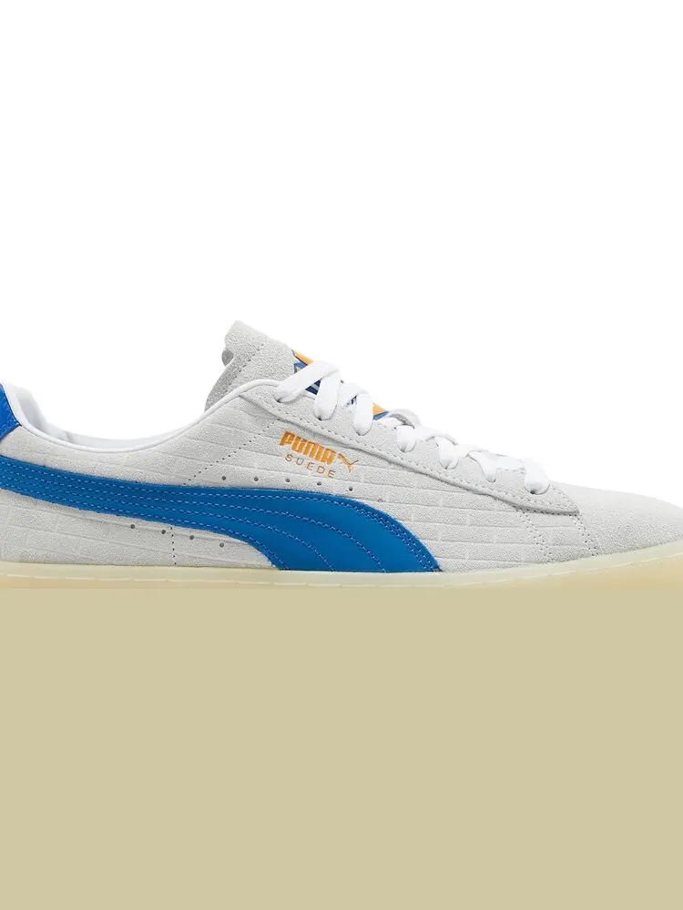 Кроссовки Puma White Castle x Suede 100th Anniversary — изображение 2 из 8, белый