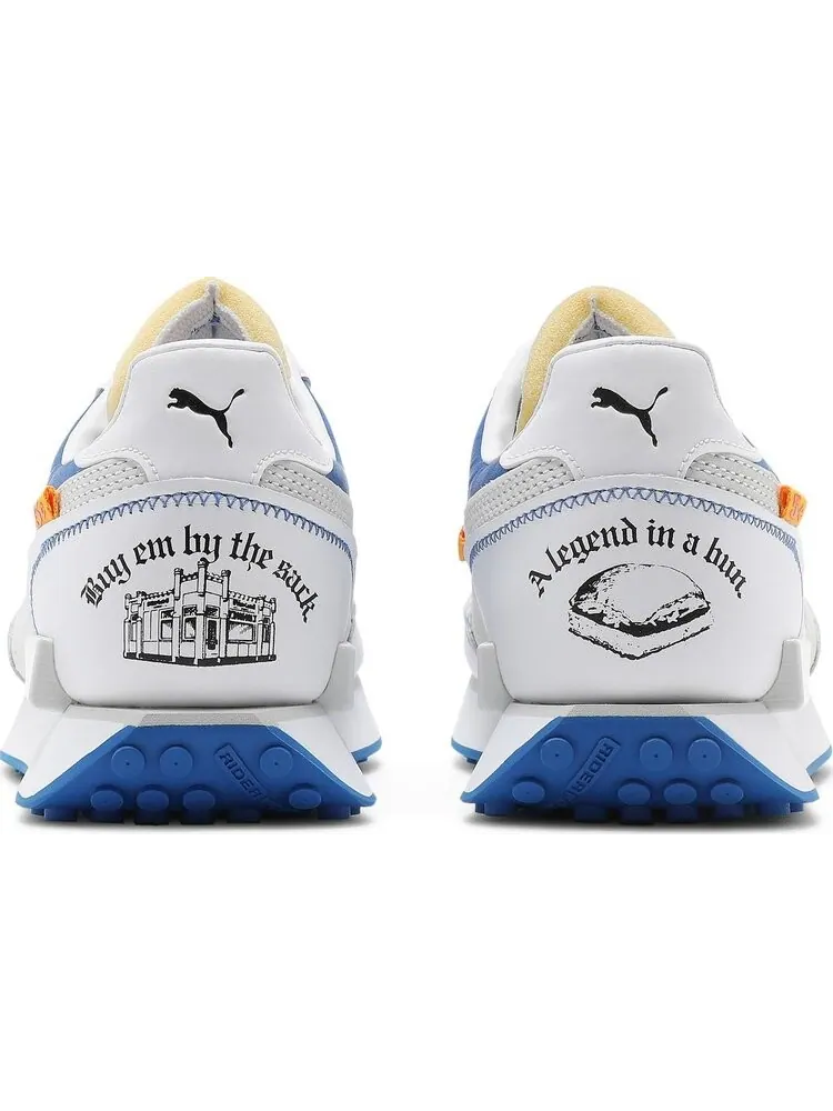 Кроссовки Puma White Castle x Future Rider 100th Anniversary — изображение 6 из 8, белый