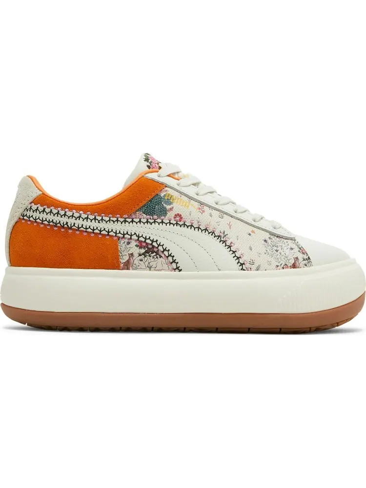 Кроссовки Puma Liberty of London x Wmns Suede Mayu Floral — изображение 1 из 8, желтый