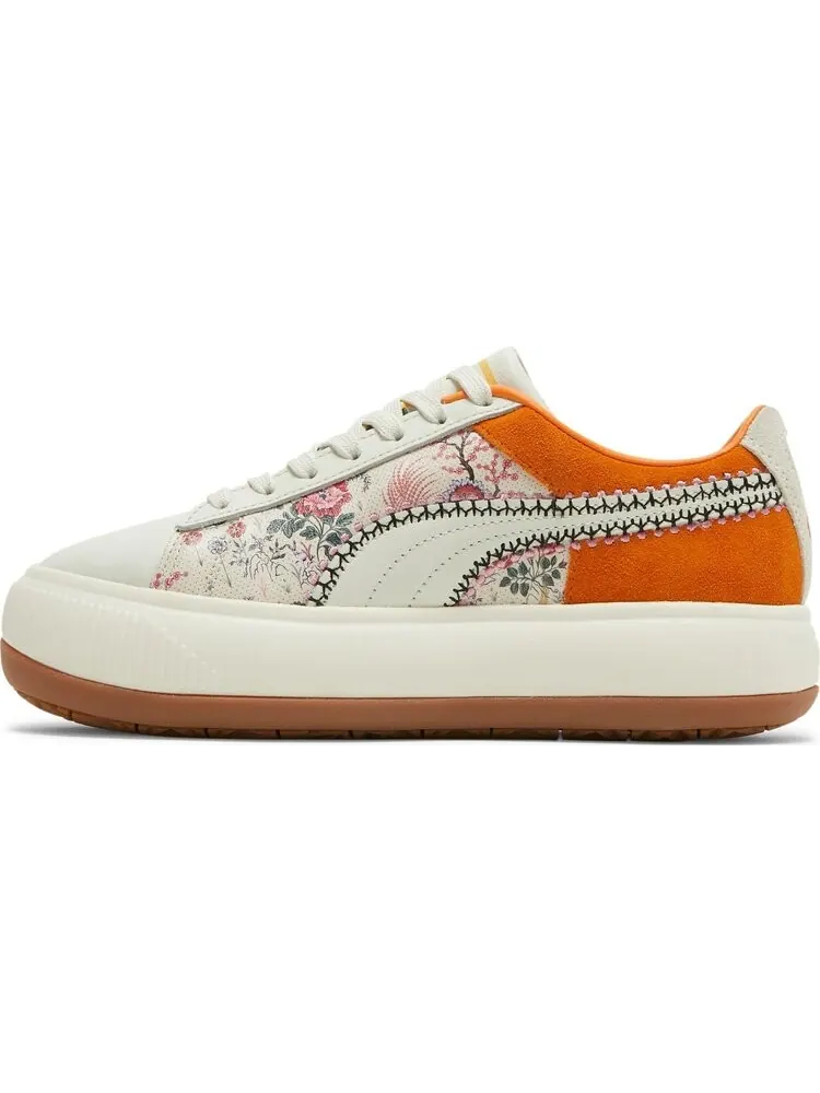 Кроссовки Puma Liberty of London x Wmns Suede Mayu Floral — изображение 3 из 8, желтый