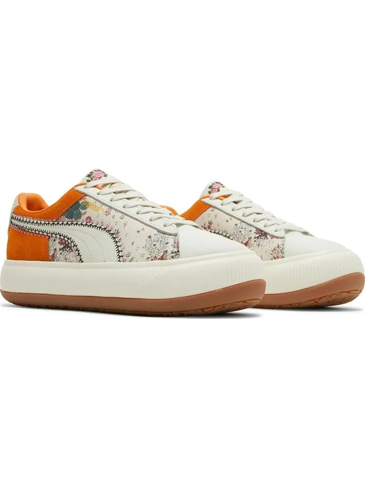 Кроссовки Puma Liberty of London x Wmns Suede Mayu Floral — изображение 8 из 8, желтый
