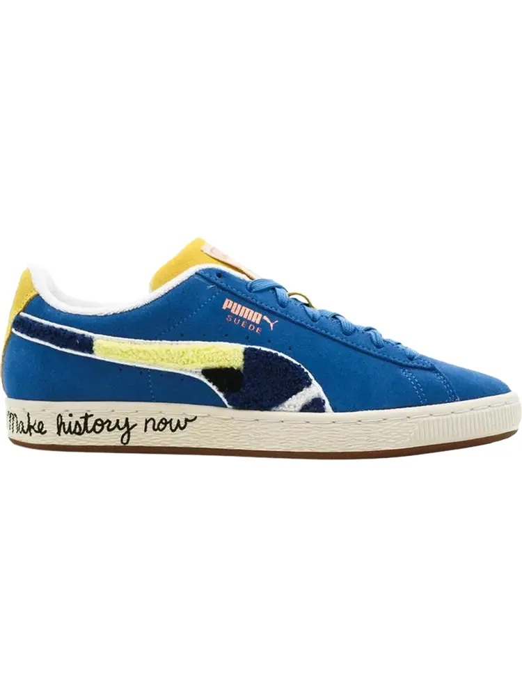 Кроссовки Puma Black Fives x Suede Classic Jr Star Sapphire — изображение 1 из 1, синий
