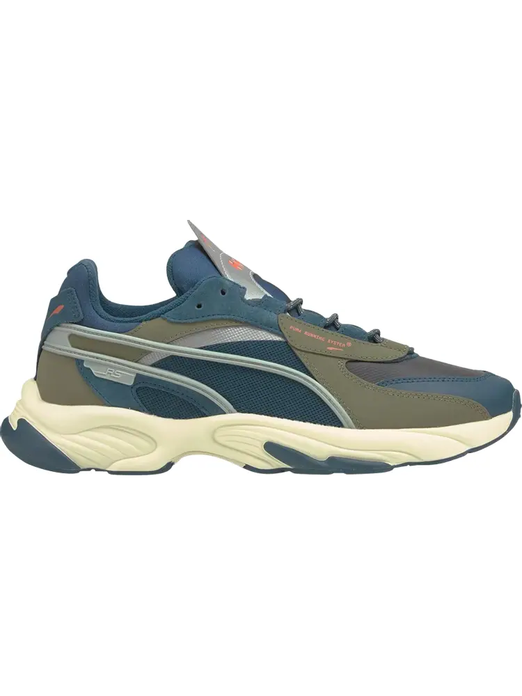 Кроссовки Puma Helly Hansen x RS-Connect Intense Blue White Asparagus — изображение 1 из 1, синий