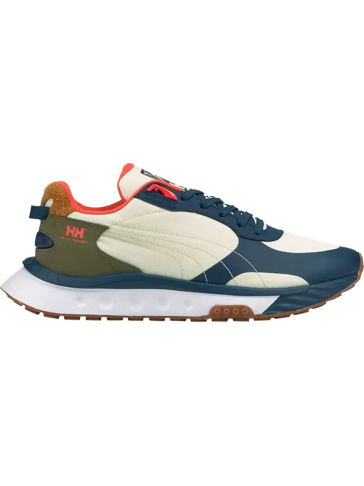 Кроссовки Puma Helly Hansen x Wild Rider Intense Blue White Asparagus — изображение 1 из 1, синий
