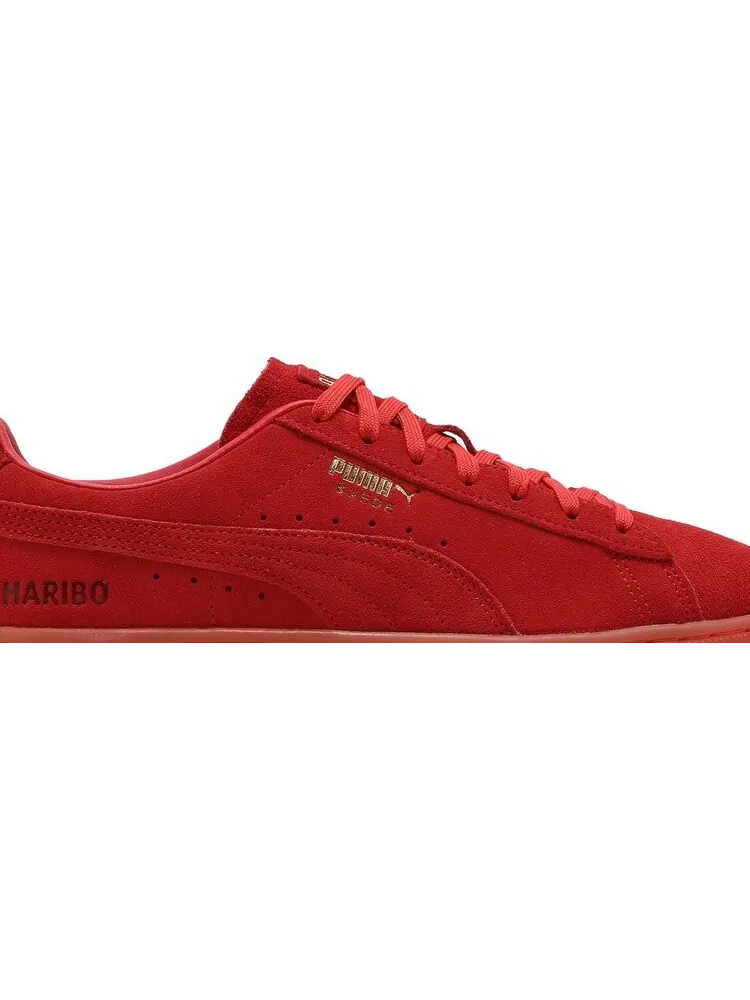 Кроссовки Puma Haribo x Suede Poppy Red — изображение 2 из 8, красный