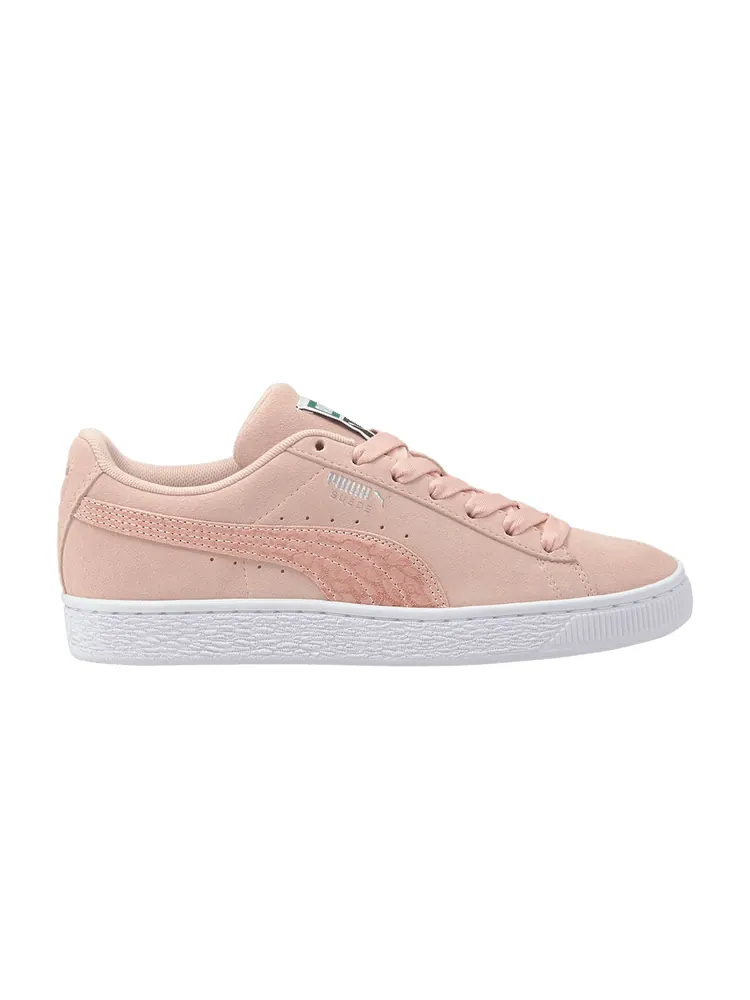Кроссовки Puma Wmns Suede 'Iridium Wild Pink' — изображение 1 из 1, белый
