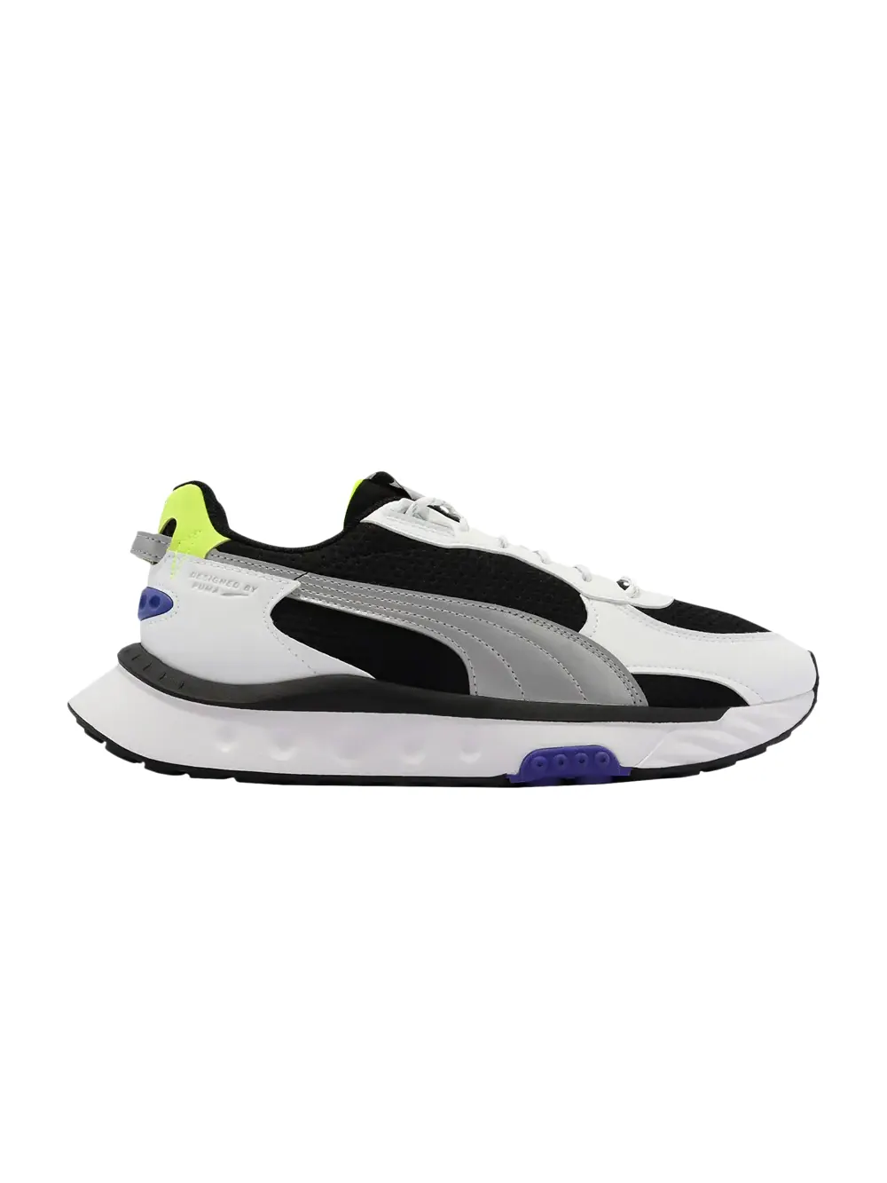 Кроссовки Wild Rider Puma — изображение 1 из 1, белый/черный/серебристый