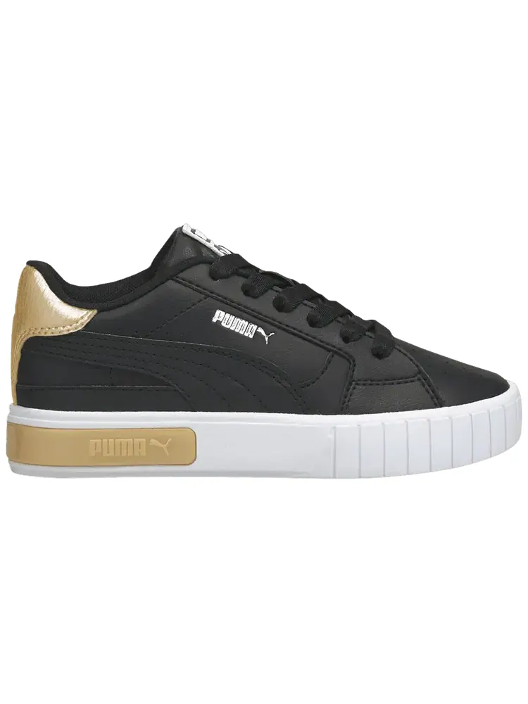 Кроссовки Puma Cali Star Little Kid 'Metallic - Black Gold' — изображение 1 из 1, черный