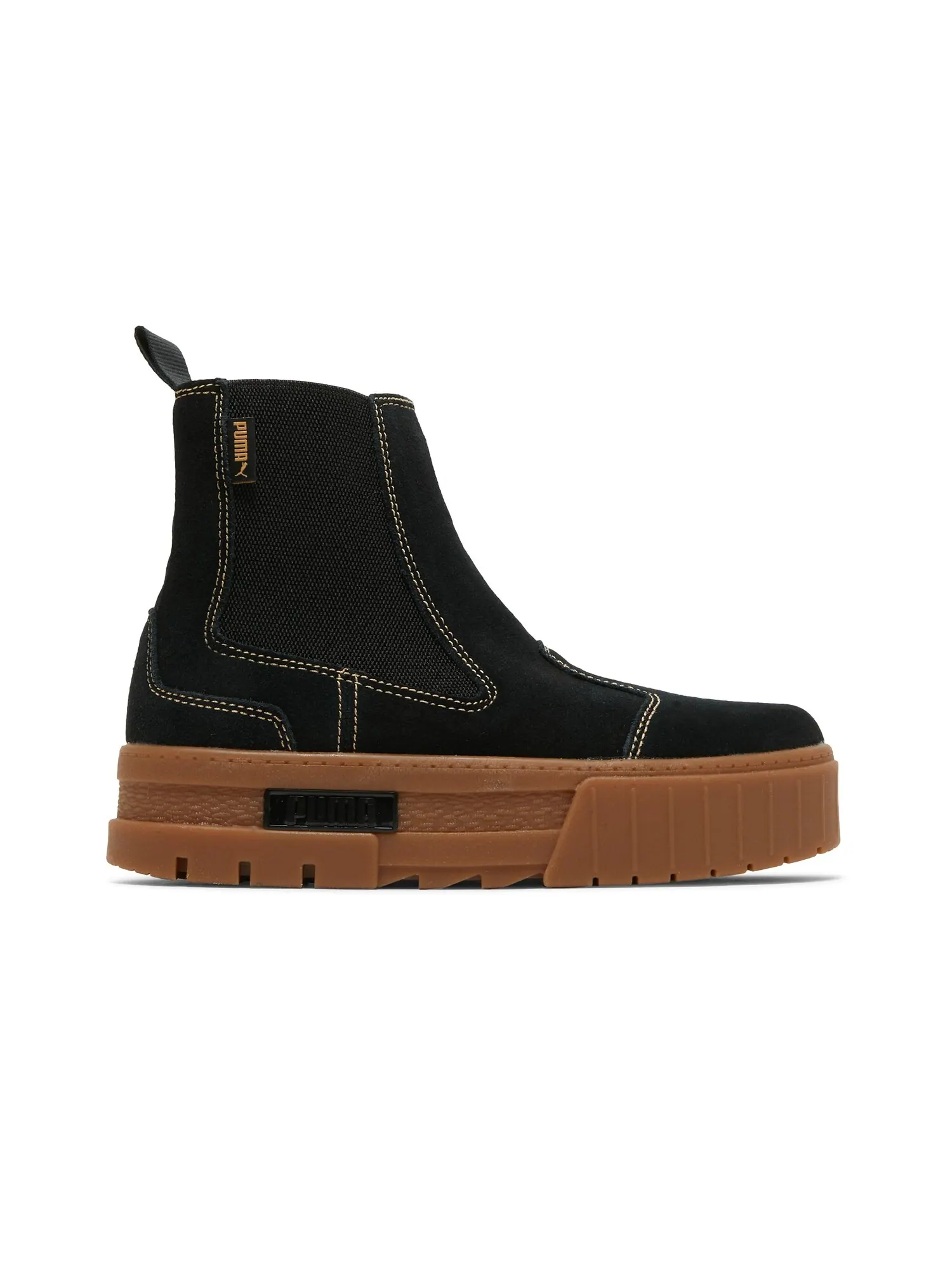 Кроссовки Wmns Mayze Chelsea Suede Puma — изображение 1 из 8, черный