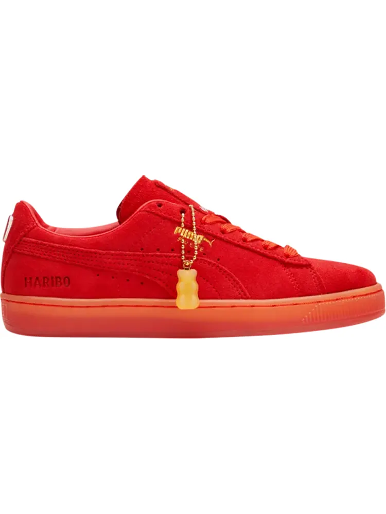 Кроссовки Puma Haribo x Suede Jr Poppy Red — изображение 1 из 1, красный