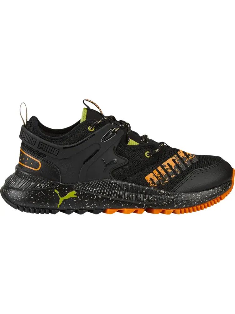Кроссовки Puma Pacer Future Trail Black Orange Brick — изображение 1 из 1, черный