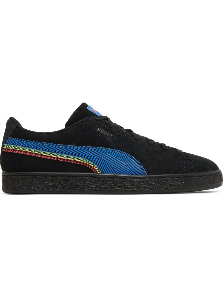 Кроссовки Puma Suede Triplex Dazed — изображение 1 из 8, черный