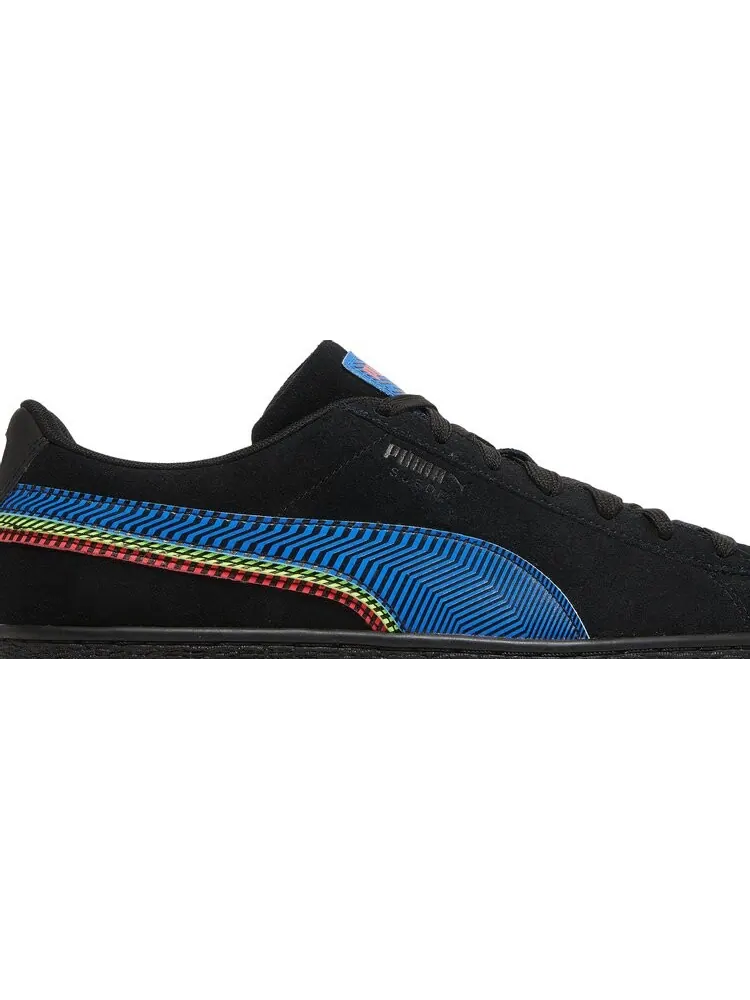 Кроссовки Puma Suede Triplex Dazed — изображение 2 из 8, черный